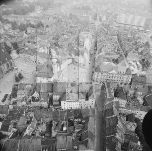 Innenstadt und Rathaus von Bautzen