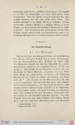 4. Kapitel: Die Staatsverfassung