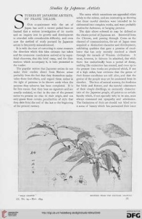 3: Studies by Japanese artists