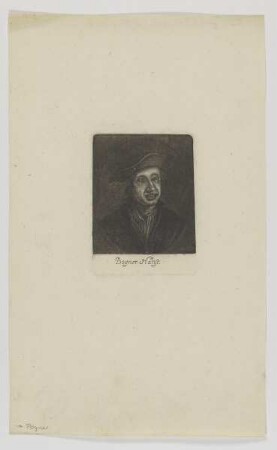 Bildnis des Bogner-Hänse