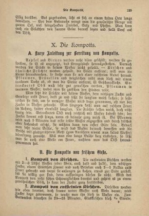 X. Die Kompotts