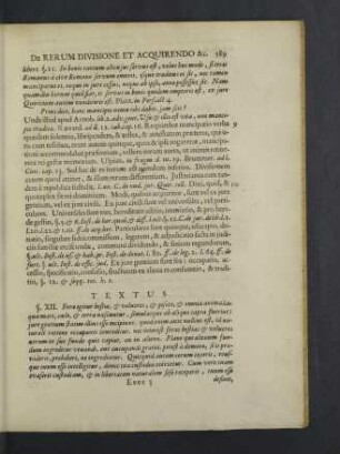 Titulus I. De rerum divisione, & acquirendo ipsarum dominio. [Seite 589 - 643]