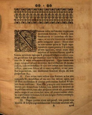 Specimen algebrae ad artem fortificatoriam applicatae