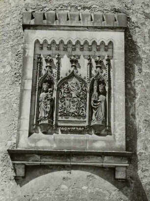Stadtwappen von Görlitz : Görlitz, Stadtwappen am Dicken Turm bzw. Frauenturm