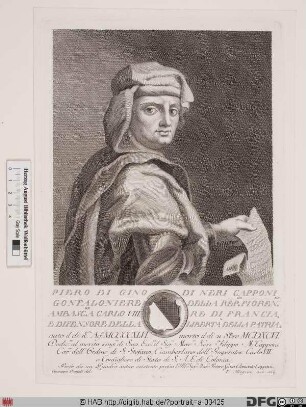 Bildnis Piero (od. Pier Luigi) Capponi