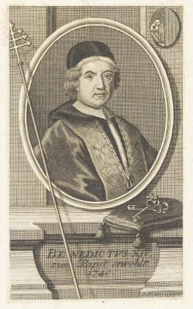 Bildnis des Benedictvs XIV.