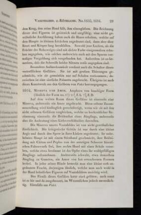 29, 1604. Minerva und Amor.