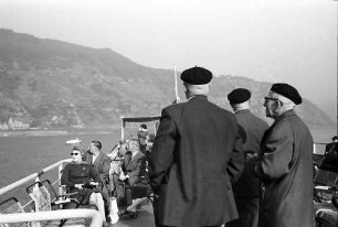 Auf M.S. Prinses Margriet, Fahrgäste auf Deck