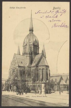 Ansichtskarte "Heilige Kreuzkirche", Seitenansicht [1/4]