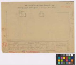 Pillgram (Kreis Lebus): unbekannter Hof. Laubenhaus (Querschnitt)