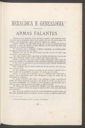 Heráldica e genealogia