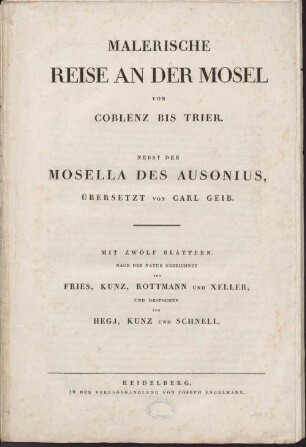 Malerische Reise an der Mosel von Coblenz bis Trier