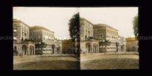 Blick in den Herdentorsteinweg mit den Luxushotels Hillmann und Europa, Bremen