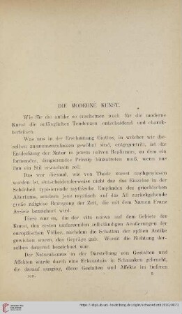 Die moderne Kunst