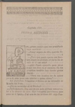 Capítulo LVI - Pruebas materiales