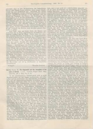 269-272 [Rezension] Baird, Henry M., The Huguenots and the revocation of the edict of Nantes