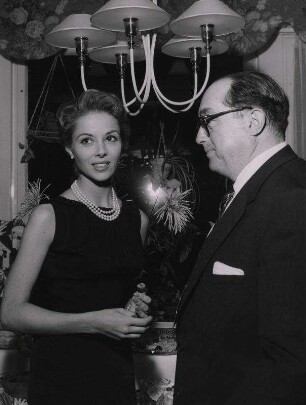 [Gert Winkler und eine Dame]