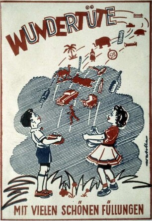 1950 gründete Hugo Hein eine Nährmittelfabrik in Bamberg. Ab 1953 entwickelte sich das Produkt „Wundertüte“ zum wichtigsten Unternehmensartikel. 1958 entstand eine eigene Süßwarenfabrik. Die Folgejahre wurden zu den Boomjahren der Heinerle- Wundertüten. Viele Kids der 60er Jahre kennen noch die Afrika-, Western-, Karl May- und Zirkustüten, die in diesen Jahren in Millionenstückzahlen das Heinerle- Werk verließen und am Kiosk oder auf Kirmesständen verkauft wurden