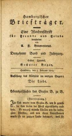 Sechster Bogen