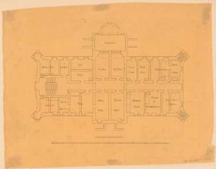 Herrenhaus auf Hof Zachow, Groß Nemerow: Grundriss KG