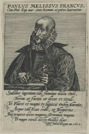 Bildnis des Paul Schede, gen. Melissius