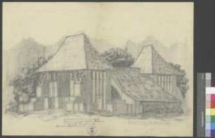 Entwurf für eine niedersächsische Kirche