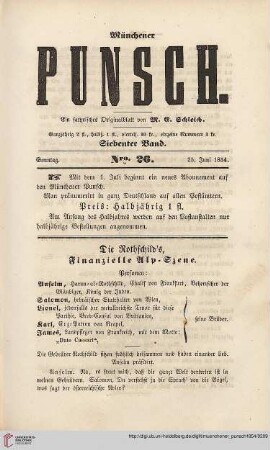 Nro. 26 (25. Juni 1854)