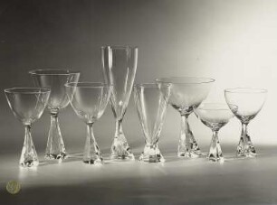 Kelchglasgarnitur "Allegro" von Aloys Ferdinand Gangkofner