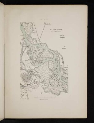 Die Donau bei Wien im 17. Jahrhundert.