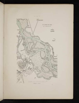 Die Donau bei Wien im 17. Jahrhundert.