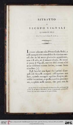 Ritratto Di Iacopo Vignali