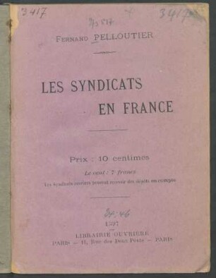 Les syndicats en France