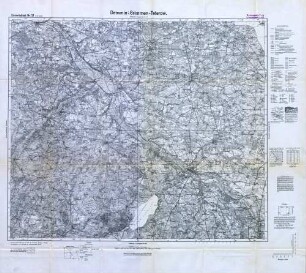 Reichskarte: Einheitsblatt 21 (1cm-Karte) Demmin-Grimmen-Teterow
