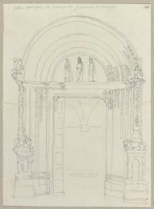Haupteingang des Palazzo dei Priori zu Perugia