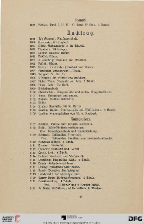 Nachtrag (Nr. 1084-1905)