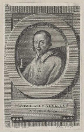 Bildnis des Maximilianus Adolphus a Schleinitz