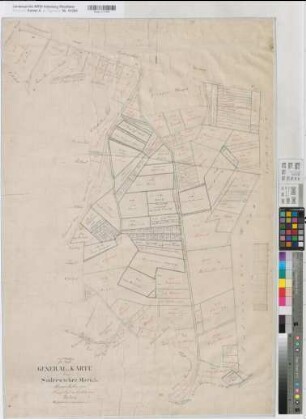 Suderwich (Recklinghausen), Teilung der Sudwerwicher (Holz-)Mark, Bl. 2 Generalkarte