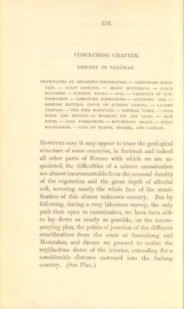 Concluding chapter. Geology of Sarawak ...