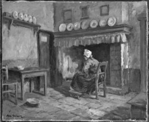 Holländerin in der Küche