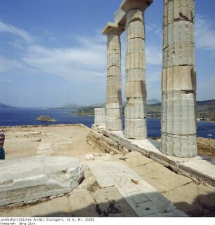Griechenland: Poseidontempel Kap Sunion