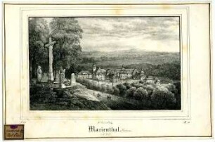 Kloster Marienthal, Sachsen. 1835.