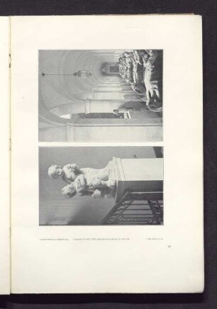 Treppenhausdetail. Heimstätte für Brustkranke in Buch. Liegehalle