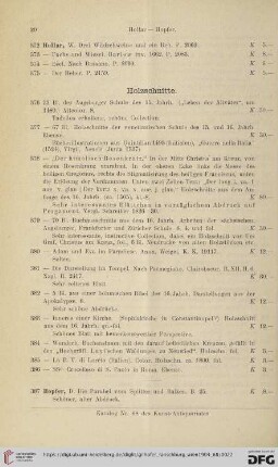 Holzschnitte (Nr. 376-428)