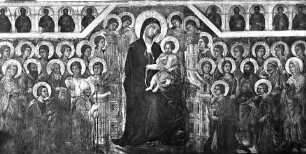 Ehemaliges Altarretabel des Domes — Maestà