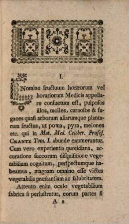 Diss. inaug. med. de fructibus horaeis