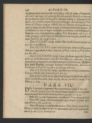 Pars VII.