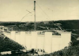 Nutzbarmachung der Cure-Fälle - Wasserkraft-Anlage Malassis, Avallon, 1929-1933