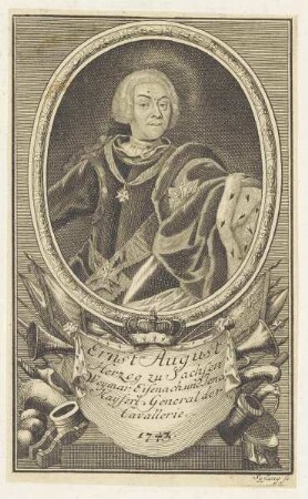 Bildnis des Ernst August, Herzog zu Sachsen