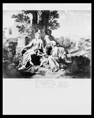 Die heilige Familie mit Elisabeth und dem Johannesknaben