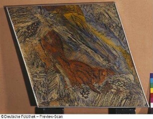 Abstrakte Materialkomposition "Mountain Landscape"